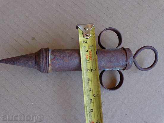 Delivery of Old syringe, tool Delivery of Old syringe, tool