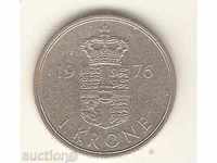 + Danemarca 1 krone 1976