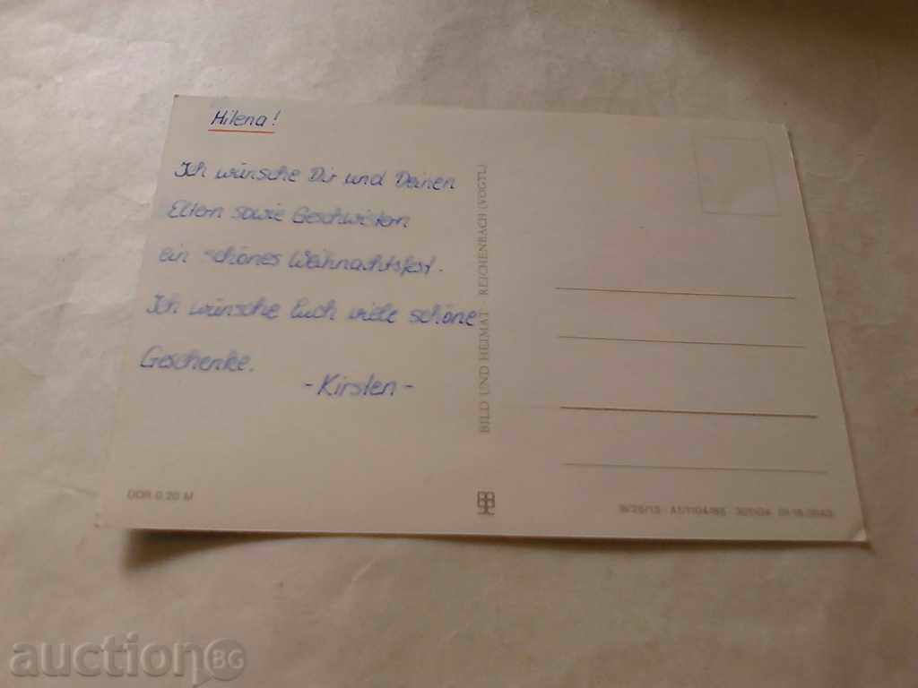 Carte poștală colibă GDR în timpul iernii cu preț 0.35 BGN | € 0.18 Carte poștală colibă GDR în timpul iernii cu preț 0.35 BGN | € 0.18