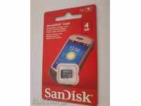 Micro SD κάρτα 4 GB SanDisk