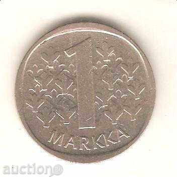 +Финландия  1  марка  1983 г. N