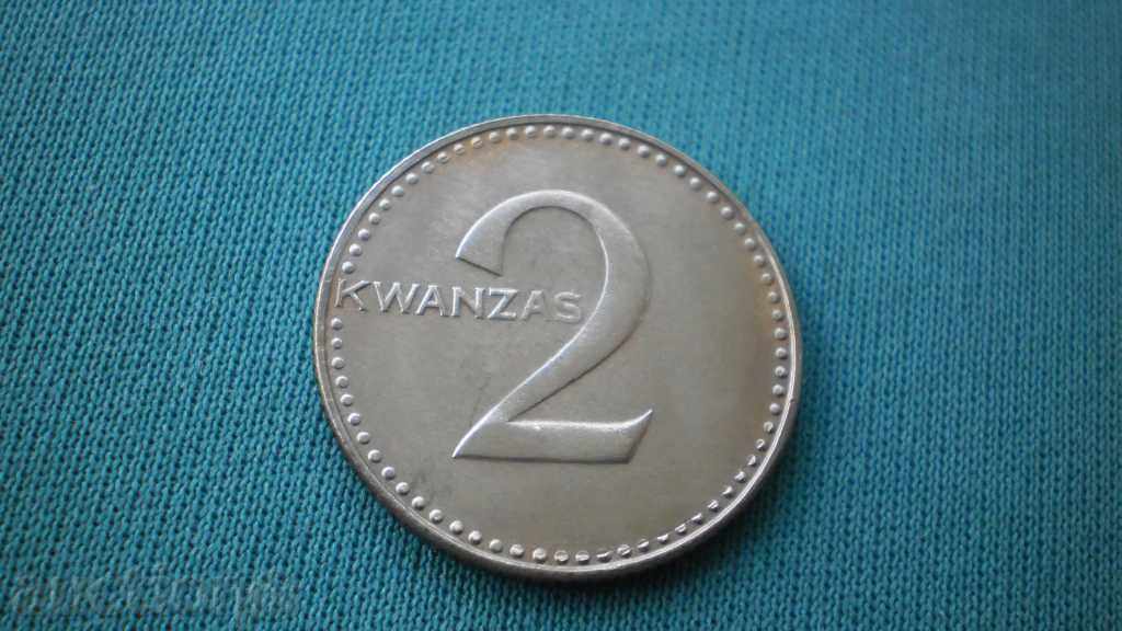 2 KWANZAS 1975 ANGOLA cu preț € 2.05 | 4.01 BGN