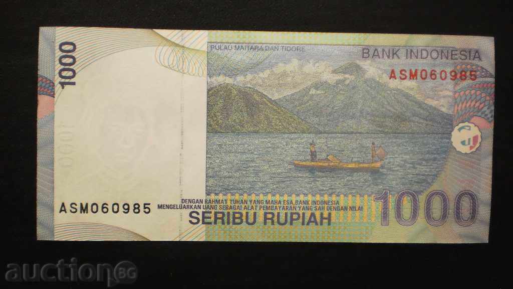 ۞ 11 ۞ 1000 de rupii 2009 INDONEZIA