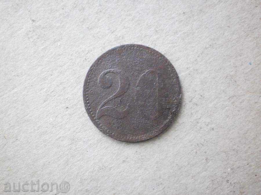 20 марки Германия с цена € 2.56 | 5.01 лв. 20 марки Германия с цена € 2.56 | 5.01 лв.