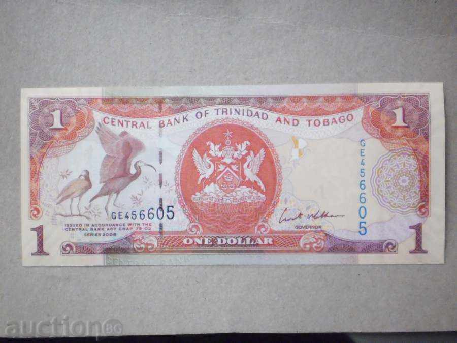 1 Dollar TRINIDATE and TOBAGO-2006