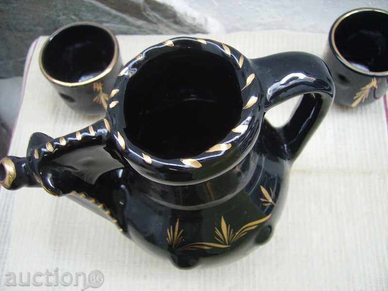 I sell a ceramic wine service - 5