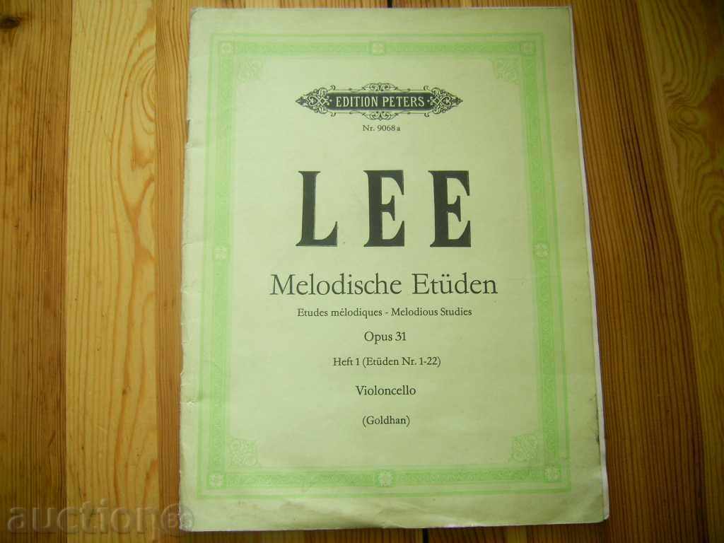 Lee: Μελωδικά Etudes Opus 31 Nr.1-22