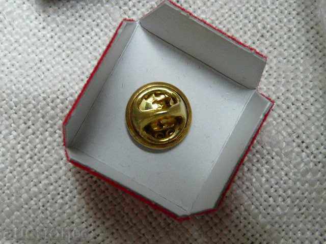 Аукцион Позлатена значка Аукцион Позлатена значка