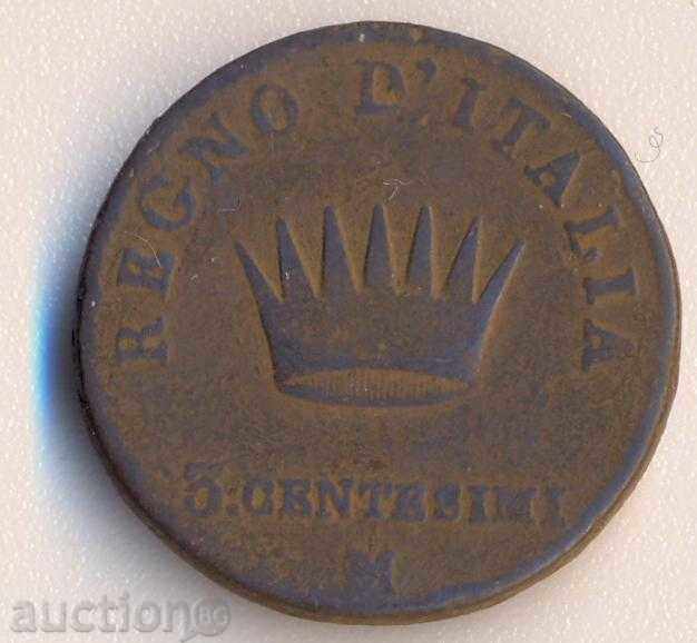 Regatul lui Napoleon în Italia 3 centesimi 1809 m