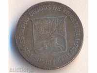 Βενεζουέλα 25 centavos 1946, ασημένιο νόμισμα