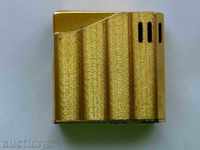 Gold-plated lighter Halley Maruman
