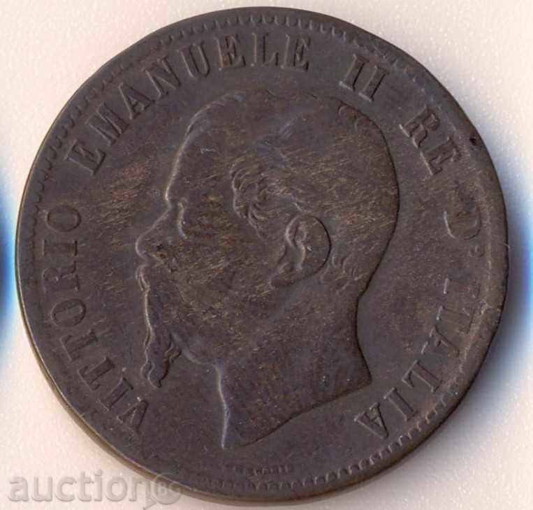 Italia 10 chentizimi 1863 cu preț € 2.30 | 4.50 BGN