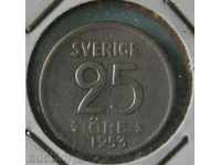 25 öre 1953 TS Suedia