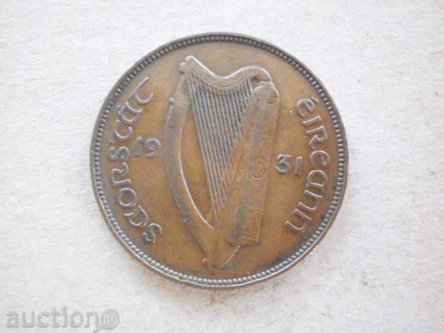 1 пени  1931  ИРЛАНДИЯ с цена € 2.05 | 4.01 лв.