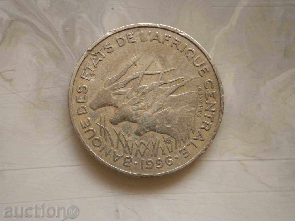 Licitație Statele 25 și 50 Seth Central African franci 1996, C-3 Licitație Statele 25 și 50 Seth Central African franci 1996, C-3