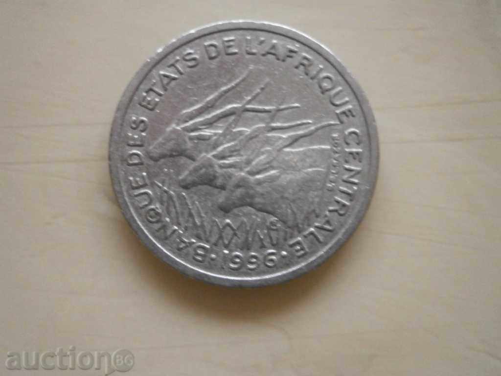 Statele 25 și 50 Seth Central African franci 1996, C-3 - 5 Statele 25 și 50 Seth Central African franci 1996, C-3 - 5