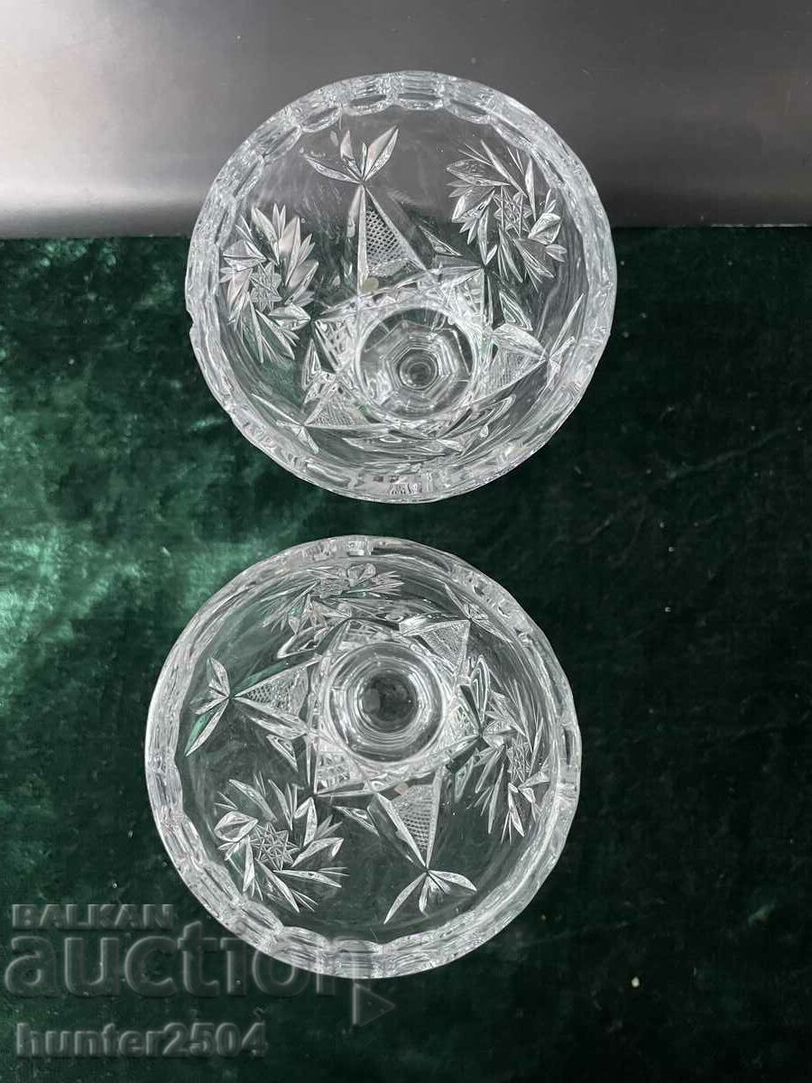 Κηροπήγια, ποτήρια-15 cm-2 τεμ - 5