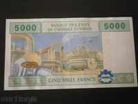 5 000 сефа франка-Централни африкански щати