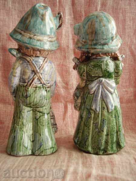 I sell two porcelain figures - 5