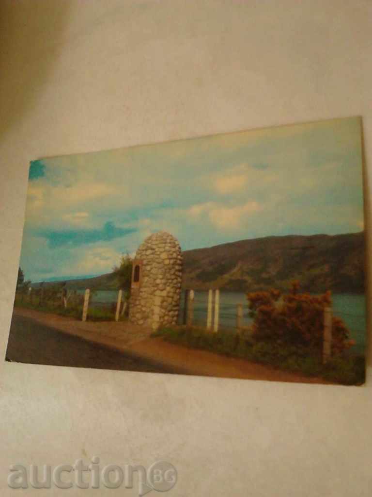 Postcard The Cobb Memorial Loch Ness