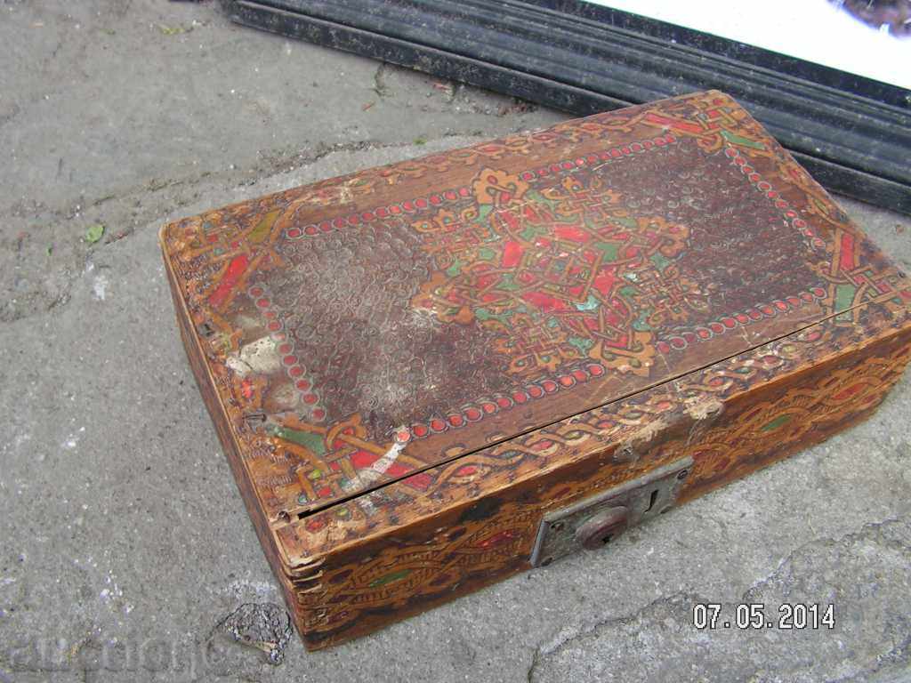 2936. STAR WOOD BOX DRAWN PICROGRAPHED with price 5.00 BGN | € 2.56 2936. STAR WOOD BOX DRAWN PICROGRAPHED with price 5.00 BGN | € 2.56