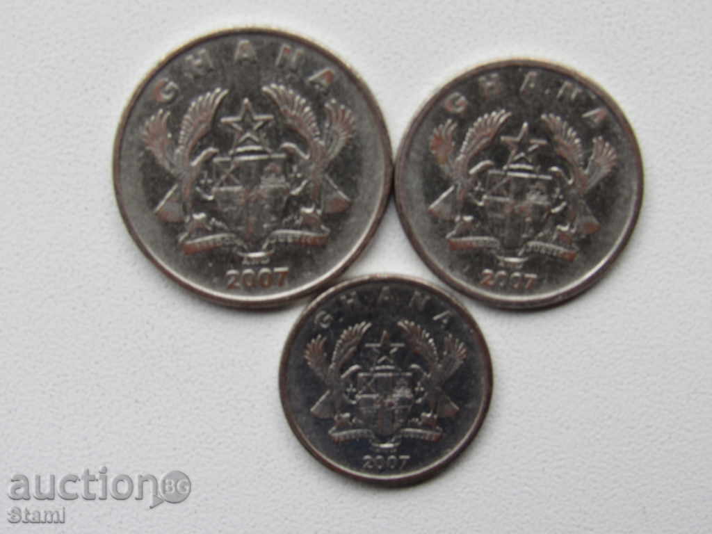 Auction  Gana-Lot of 10,20 and 50 Pesas, 2007, with a new price