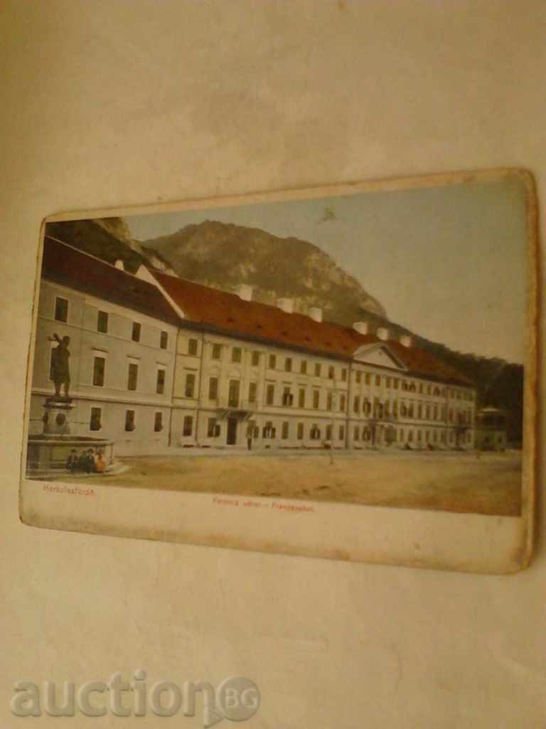 Carte poștală Herkulesfurdo Ferencz Udvar Franzenshof