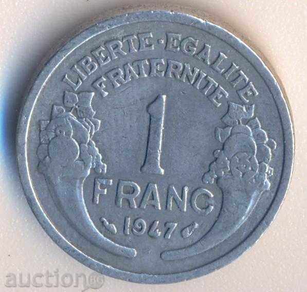 Franța 1 franc 1947