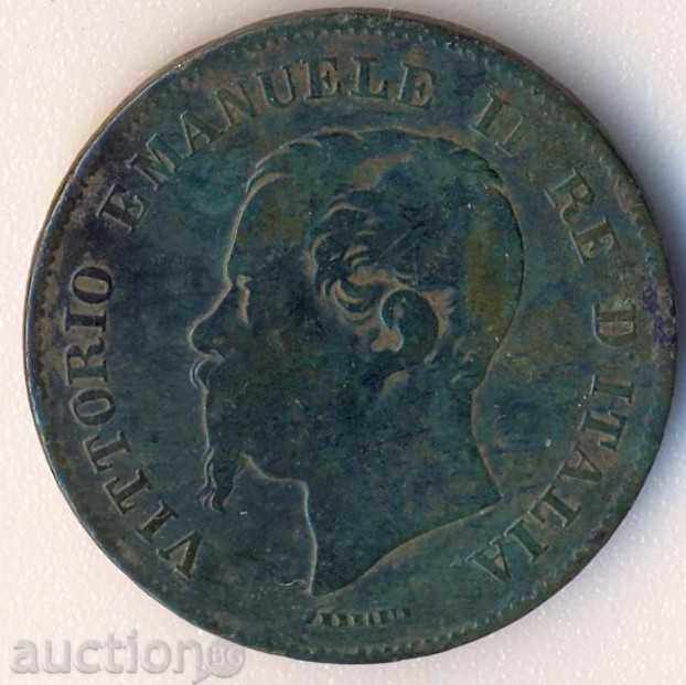 Italia 5 chentizimi 1861 m cu preț € 1.53 | 2.99 BGN
