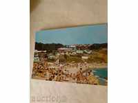 Postcard Chernomorets The Beach 1989