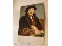 Пощенска картичка H. Holbein Bidnis eines Mannes