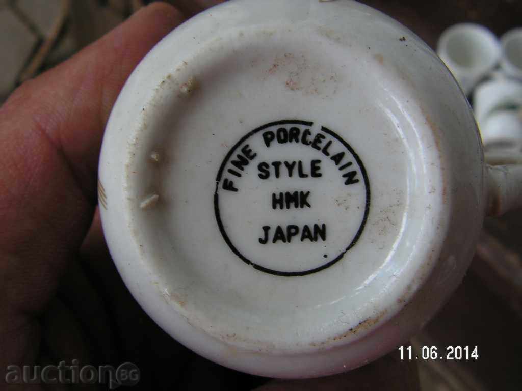 3270. СЕРВИЗ ЗА КАФЕ ПОРЦЕЛАН ЯПОНИЯ JAPAN - 5 3270. СЕРВИЗ ЗА КАФЕ ПОРЦЕЛАН ЯПОНИЯ JAPAN - 5