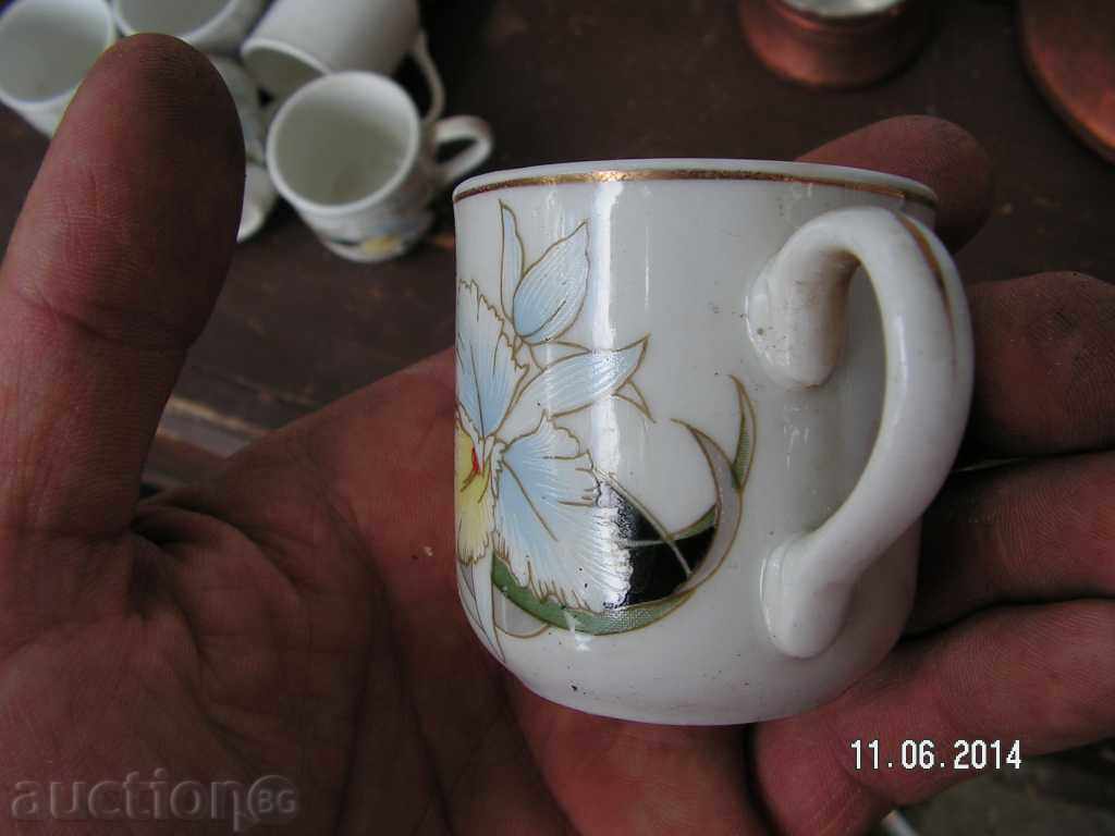 3270. СЕРВИЗ ЗА КАФЕ ПОРЦЕЛАН ЯПОНИЯ JAPAN - 6 3270. СЕРВИЗ ЗА КАФЕ ПОРЦЕЛАН ЯПОНИЯ JAPAN - 6