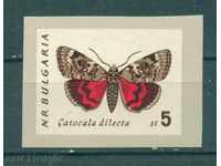 R24 / Bulgaria raritet 1962 Fluture - știrb