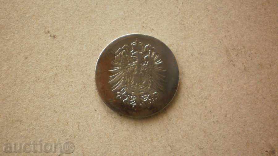 Moneda 10 PFENIGA 1876 D GERMANIA cu preț € 1.53 | 2.99 BGN