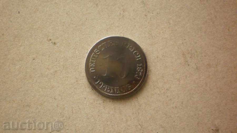 Κέρμα 10 PFENIGA 1876 D Γερμανία