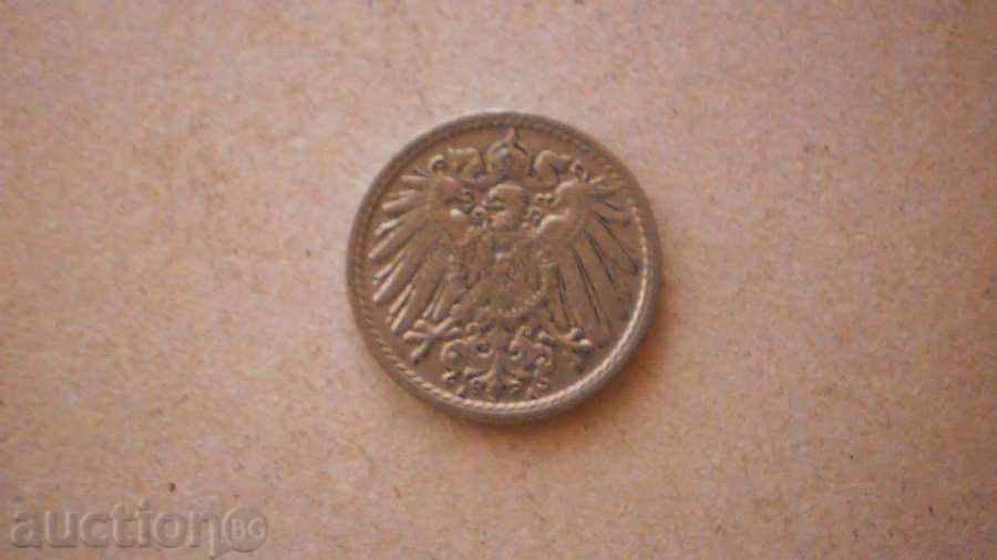 Moneda 5 PFENIGA 1913A GERMANIA cu preț € 2.05 | 4.01 BGN Moneda 5 PFENIGA 1913A GERMANIA cu preț € 2.05 | 4.01 BGN