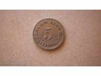Coin 5 PFINIGA 1913A GERMANY