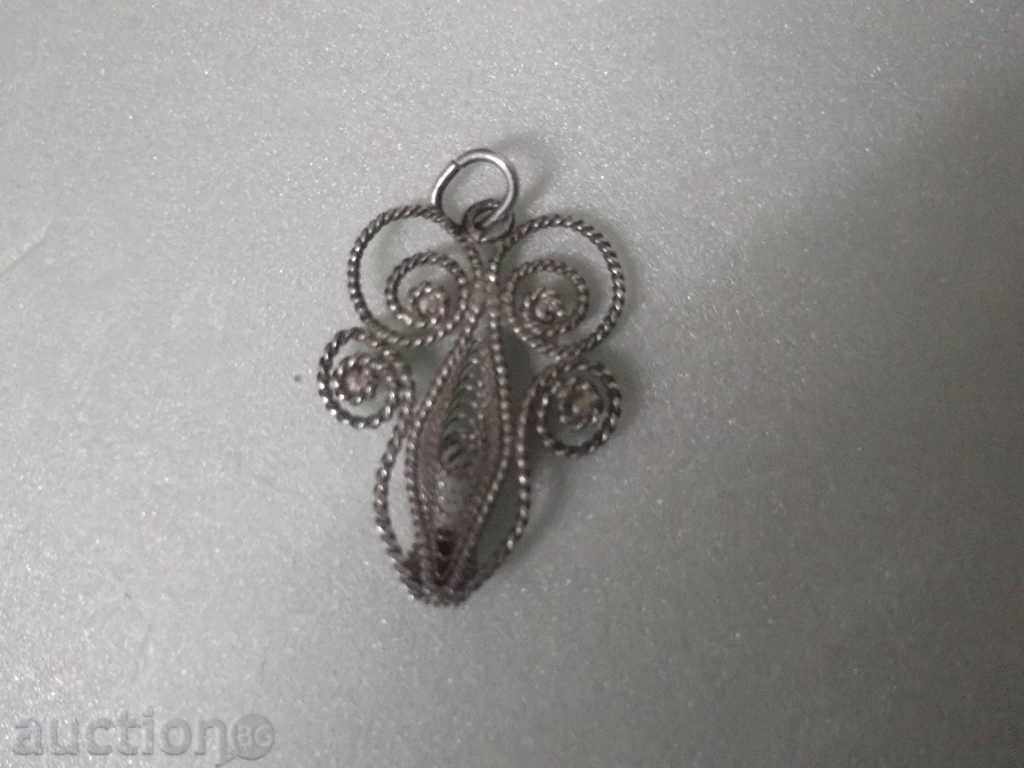 Auction No * 1803 old pendant - filigree Auction No * 1803 old pendant - filigree