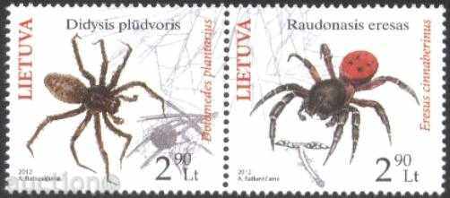 Curate mărcile 2012 Păianjenii din Lituania