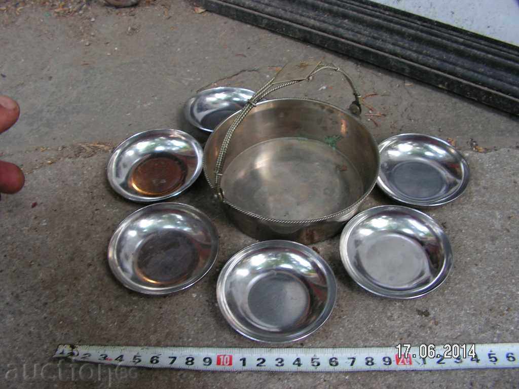 3340. STAR SERVICE FOR FRESH BRONZE ALPAKA with price 22.00 BGN | € 11.25 3340. STAR SERVICE FOR FRESH BRONZE ALPAKA with price 22.00 BGN | € 11.25