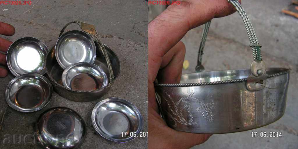 3340. STAR SERVICE FOR FRESH BRONZE ALPAKA - 7 3340. STAR SERVICE FOR FRESH BRONZE ALPAKA - 7