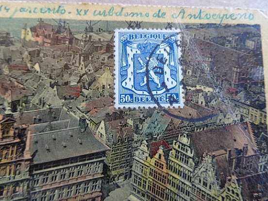 Old postcard from Antwerp, photo, photography with price 20.00 BGN | € 10.23