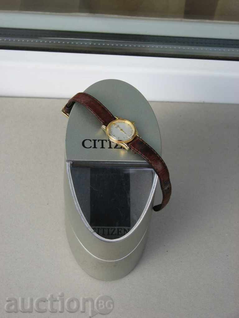 Дамски часовник Ситизен с кутия Citizen работи