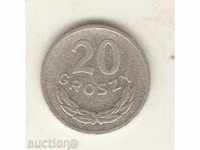 +Полша  20  гроша  1971 г. MW