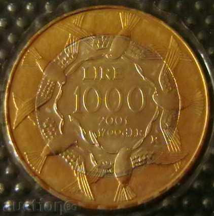 1000 pounds 2001, San Marino with price 15.00 BGN | € 7.67 1000 pounds 2001, San Marino with price 15.00 BGN | € 7.67