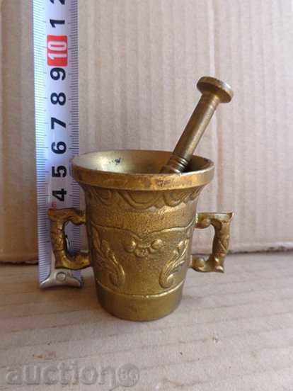 Delivery of Decorative bronze mortar, bronze mortar with hammer Delivery of Decorative bronze mortar, bronze mortar with hammer