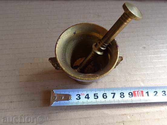 Decorative bronze mortar, bronze mortar with hammer - 5 Decorative bronze mortar, bronze mortar with hammer - 5