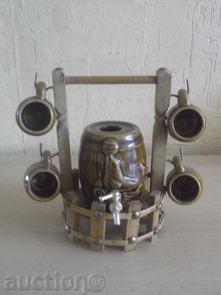 No * 1820 old small decorative service with price 10.00 BGN | € 5.11 No * 1820 old small decorative service with price 10.00 BGN | € 5.11