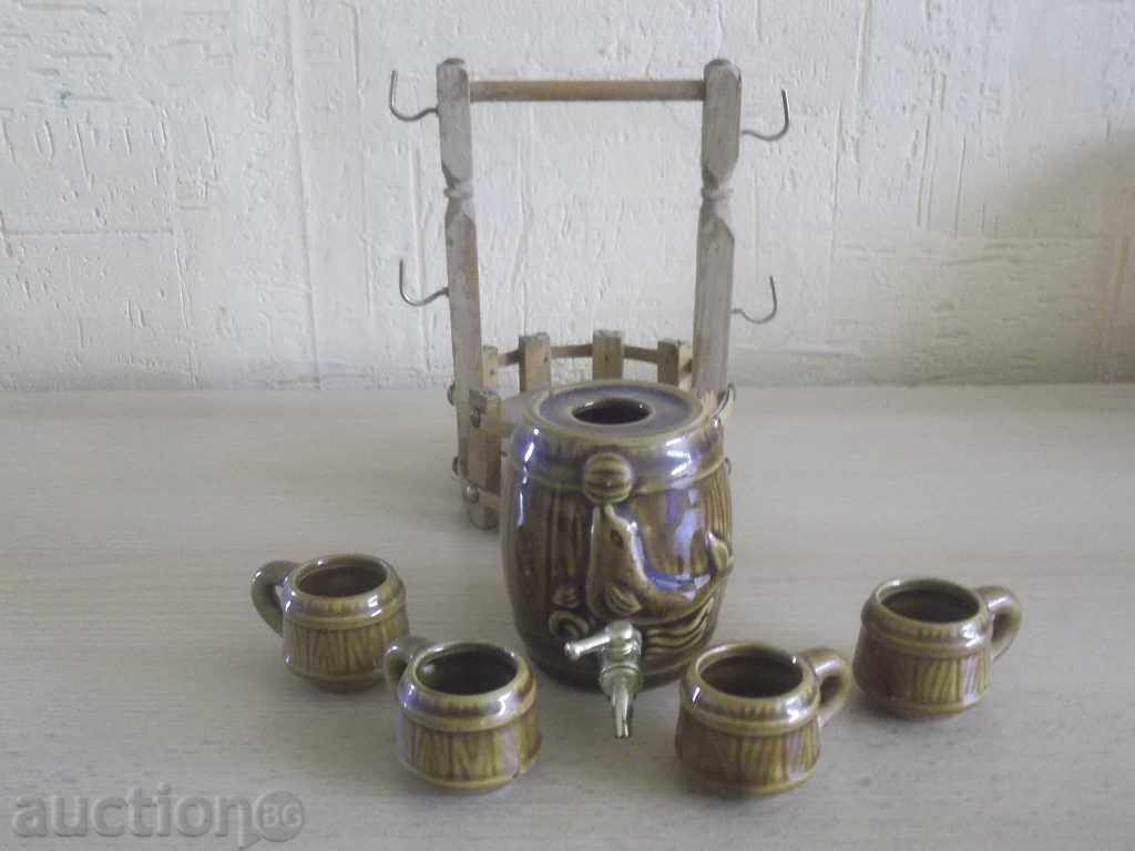 No * 1820 old small decorative service - 5 No * 1820 old small decorative service - 5